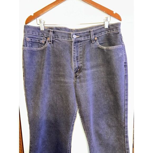 Levi’s 515 Vintage Black Boot Cut Jeans  Size 16 - Picture 2 of 11